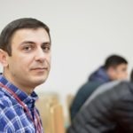 Armenia -- Hayk Avetisyan, a sysadmin, at Barcamp Vanadzor, 06Nov2016