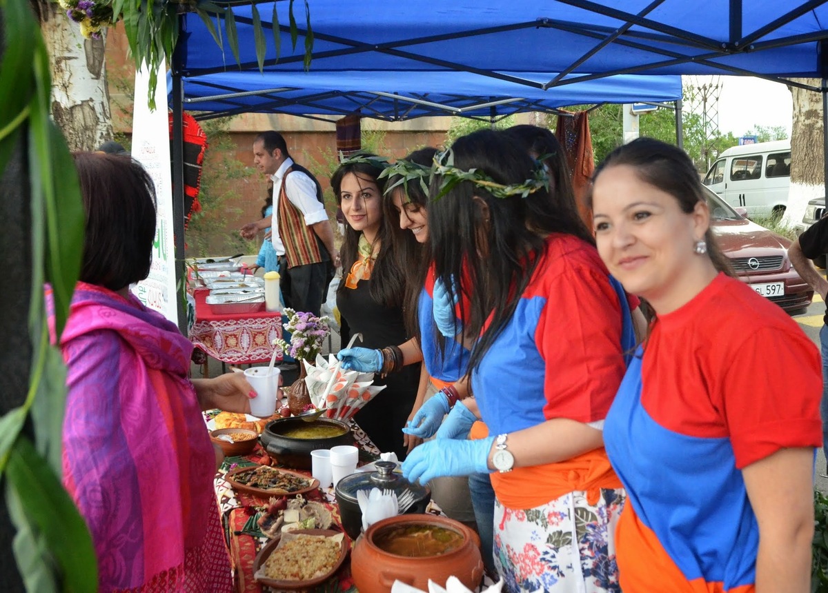 Food fest in Yerevan, undated