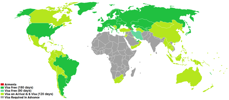 Visa policy of Armenia